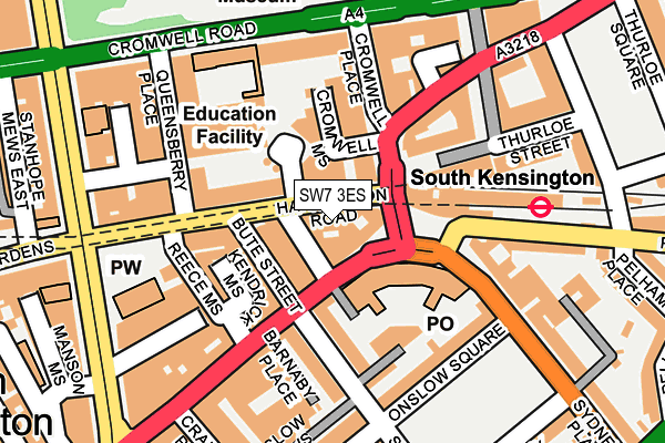 Map of LIBRAIRIE LA PAGE (UK) LIMITED at local scale