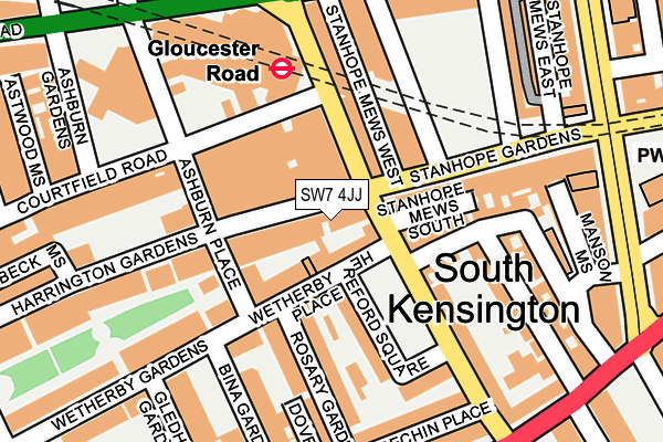 Map of FIN-EX PROPERTY NO.12 (UK) LIMITED at local scale