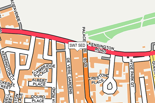 Map of FORTESCUE BLOODSTOCK LTD at local scale