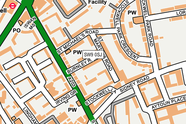 Map of FIFTEEN BURNLEY ROAD LIMITED at local scale