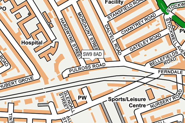 Map of 51 PULROSS ROAD FREEHOLD LIMITED at local scale