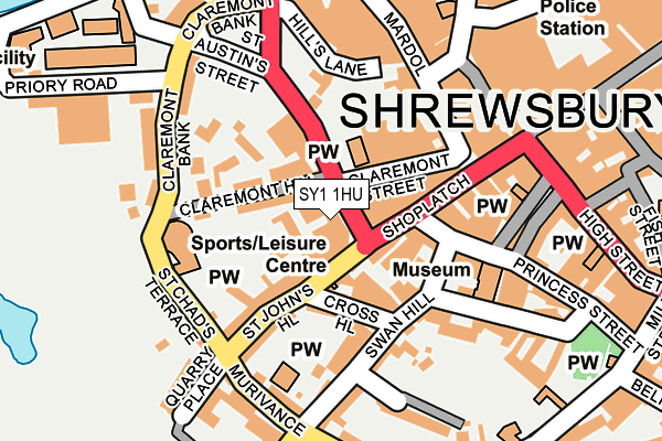 Map of LOOPY SHREW LIMITED at local scale