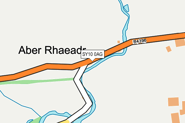 SY10 0AG map - OS OpenMap – Local (Ordnance Survey)