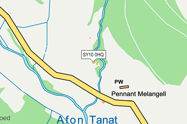 SY10 0HQ map - OS OpenMap – Local (Ordnance Survey)