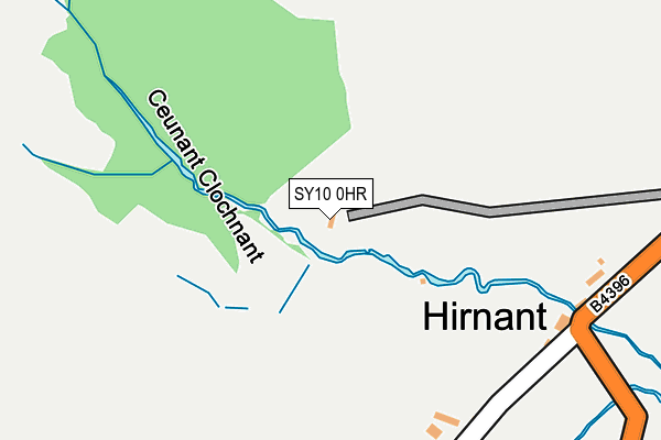 SY10 0HR map - OS OpenMap – Local (Ordnance Survey)