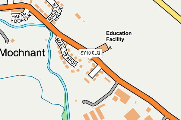 SY10 0LQ map - OS OpenMap – Local (Ordnance Survey)
