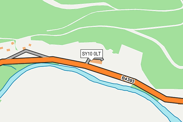 SY10 0LT map - OS OpenMap – Local (Ordnance Survey)