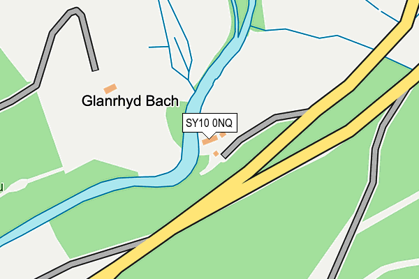 SY10 0NQ map - OS OpenMap – Local (Ordnance Survey)