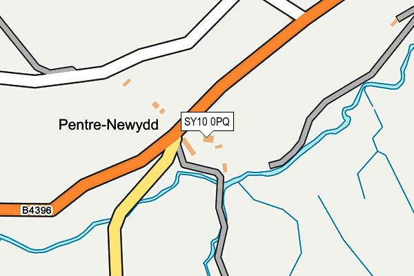 SY10 0PQ map - OS OpenMap – Local (Ordnance Survey)