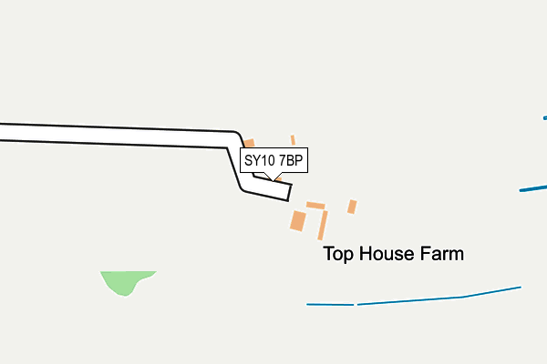 SY10 7BP map - OS OpenMap – Local (Ordnance Survey)