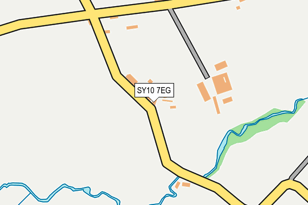 SY10 7EG map - OS OpenMap – Local (Ordnance Survey)