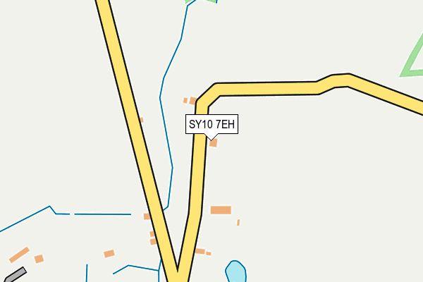 SY10 7EH map - OS OpenMap – Local (Ordnance Survey)