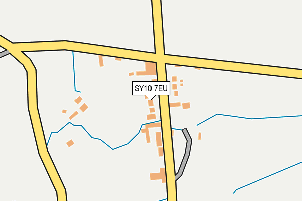 SY10 7EU map - OS OpenMap – Local (Ordnance Survey)