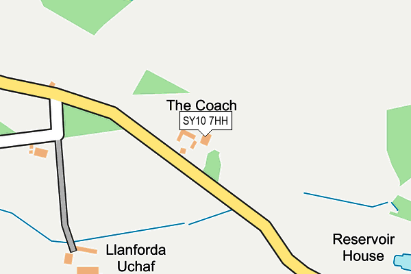 SY10 7HH map - OS OpenMap – Local (Ordnance Survey)