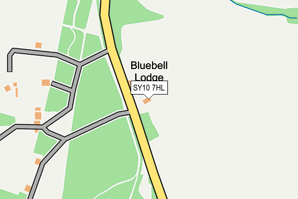 SY10 7HL map - OS OpenMap – Local (Ordnance Survey)