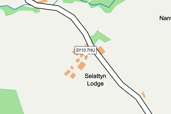 SY10 7HU map - OS OpenMap – Local (Ordnance Survey)