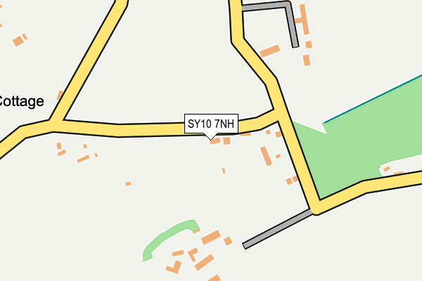 SY10 7NH map - OS OpenMap – Local (Ordnance Survey)