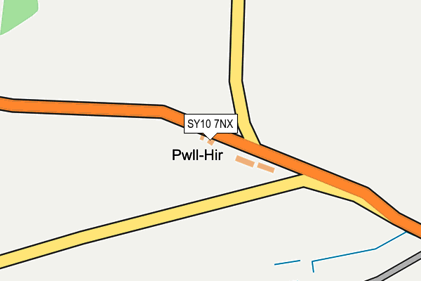 SY10 7NX map - OS OpenMap – Local (Ordnance Survey)