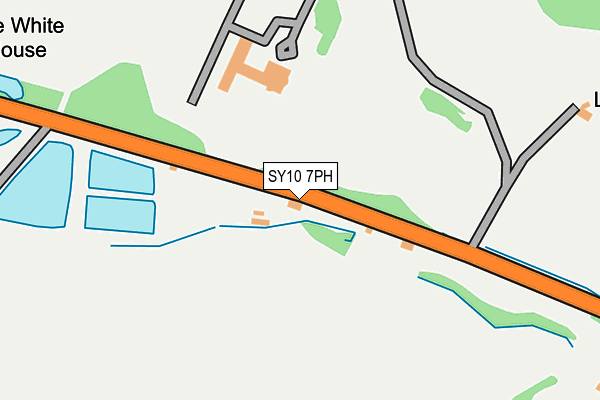 SY10 7PH map - OS OpenMap – Local (Ordnance Survey)