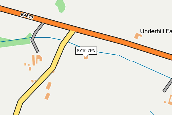 SY10 7PN map - OS OpenMap – Local (Ordnance Survey)