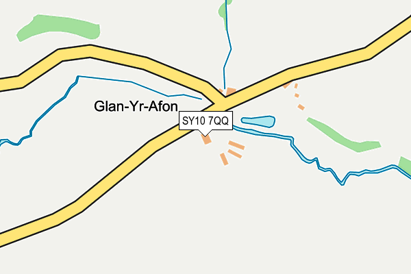 SY10 7QQ map - OS OpenMap – Local (Ordnance Survey)