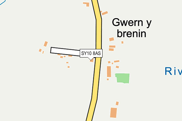 SY10 8AS map - OS OpenMap – Local (Ordnance Survey)