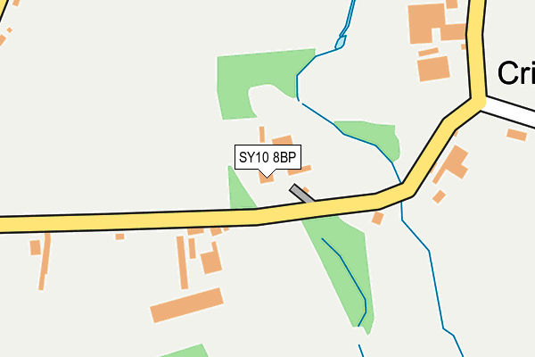 SY10 8BP map - OS OpenMap – Local (Ordnance Survey)