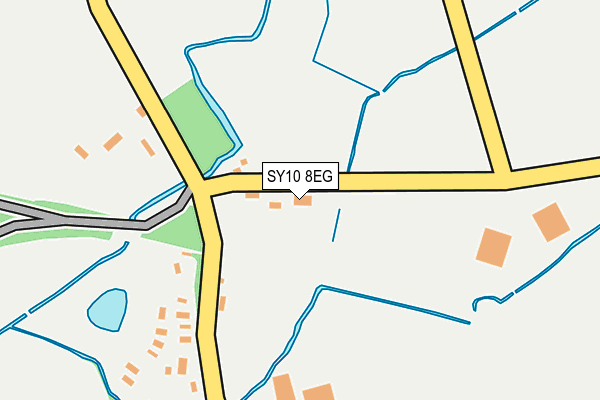 SY10 8EG map - OS OpenMap – Local (Ordnance Survey)