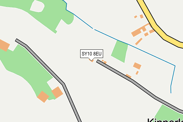 SY10 8EU map - OS OpenMap – Local (Ordnance Survey)
