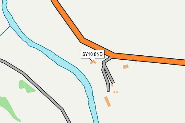 SY10 8ND map - OS OpenMap – Local (Ordnance Survey)