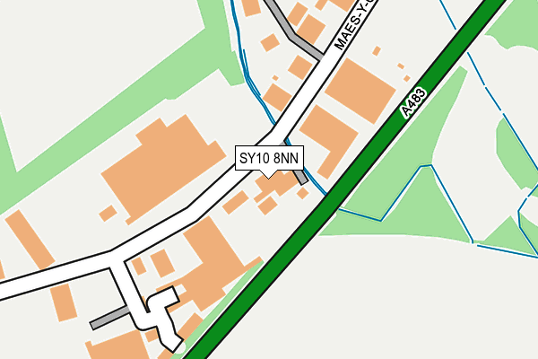 Map of J&V BELL LIMITED at local scale