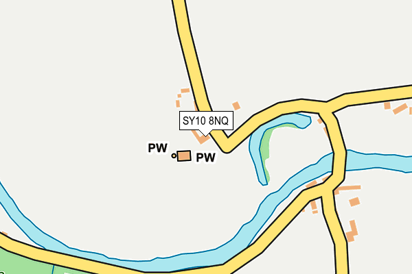 SY10 8NQ map - OS OpenMap – Local (Ordnance Survey)