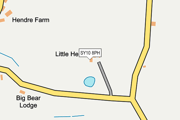 SY10 8PH map - OS OpenMap – Local (Ordnance Survey)