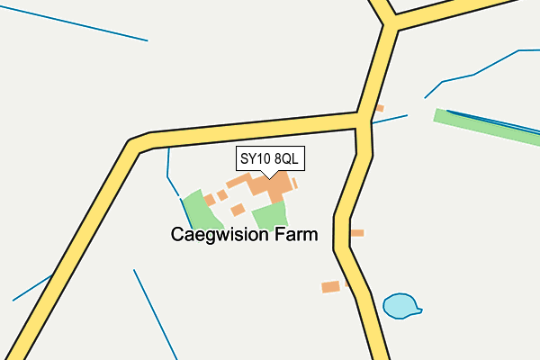 SY10 8QL map - OS OpenMap – Local (Ordnance Survey)