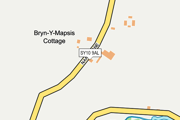 SY10 9AL map - OS OpenMap – Local (Ordnance Survey)