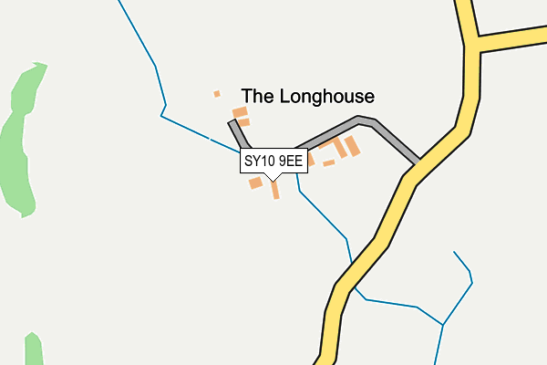SY10 9EE map - OS OpenMap – Local (Ordnance Survey)