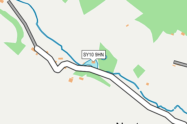 SY10 9HN map - OS OpenMap – Local (Ordnance Survey)