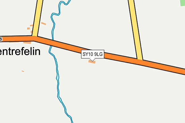 SY10 9LG map - OS OpenMap – Local (Ordnance Survey)