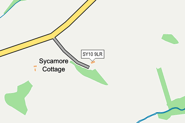 SY10 9LR map - OS OpenMap – Local (Ordnance Survey)