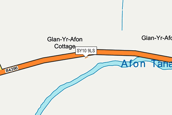 SY10 9LS map - OS OpenMap – Local (Ordnance Survey)