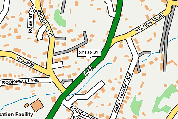 SY10 9QY map - OS OpenMap – Local (Ordnance Survey)