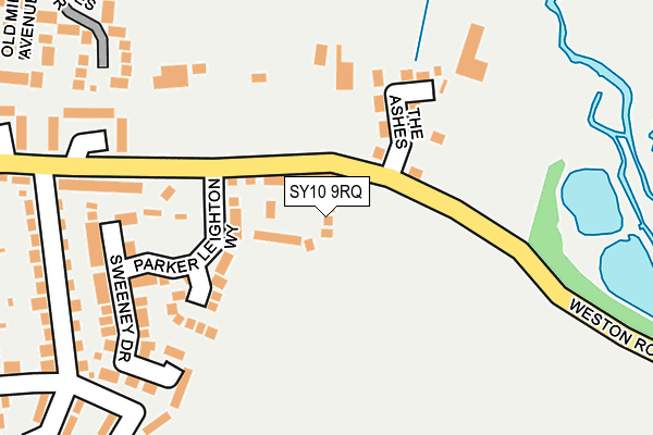 SY10 9RQ map - OS OpenMap – Local (Ordnance Survey)