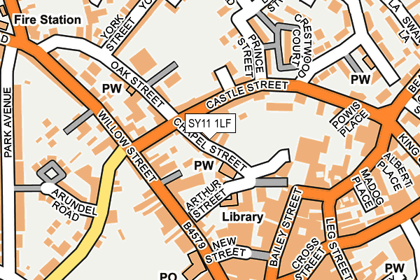 Map of AFFINE RESOURCING LTD at local scale