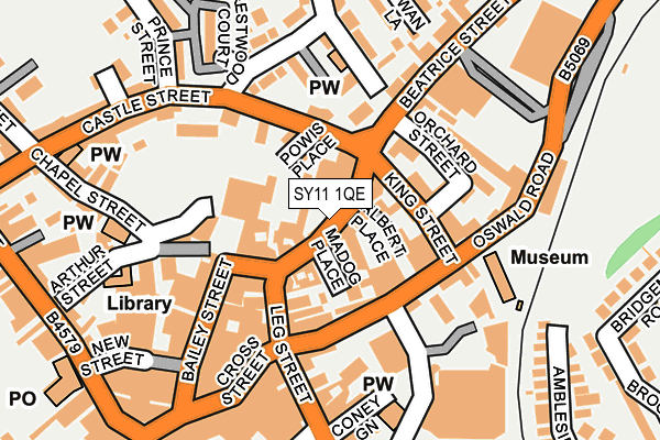 Map of MAJOR EXTENSIONS LTD at local scale