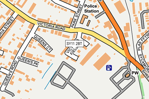 Map of FORREST PARK LIMITED at local scale