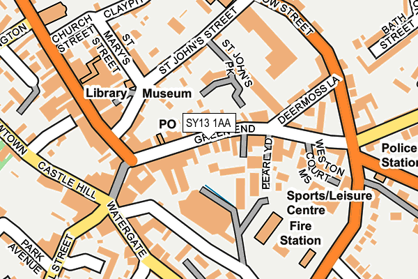 Map of CROSS CARE LIMITED at local scale
