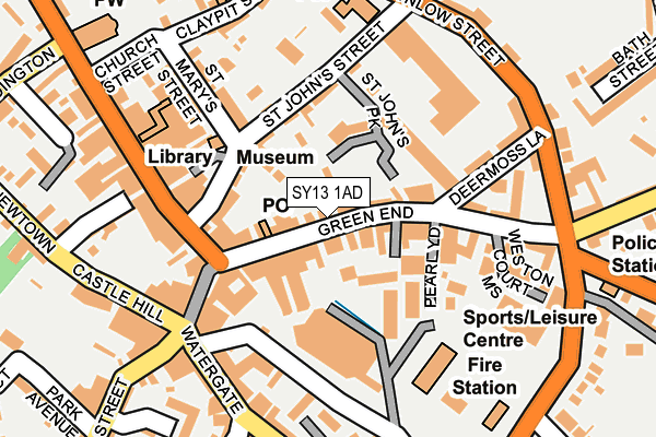 Map of UK MINI SHOP LTD at local scale