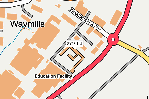 Map of KINGSVIEW HOMES LIMITED at local scale