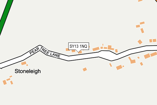 SY13 1NQ map - OS OpenMap – Local (Ordnance Survey)