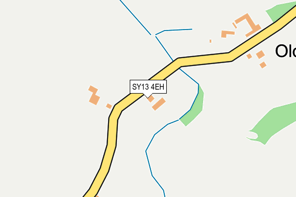 SY13 4EH map - OS OpenMap – Local (Ordnance Survey)